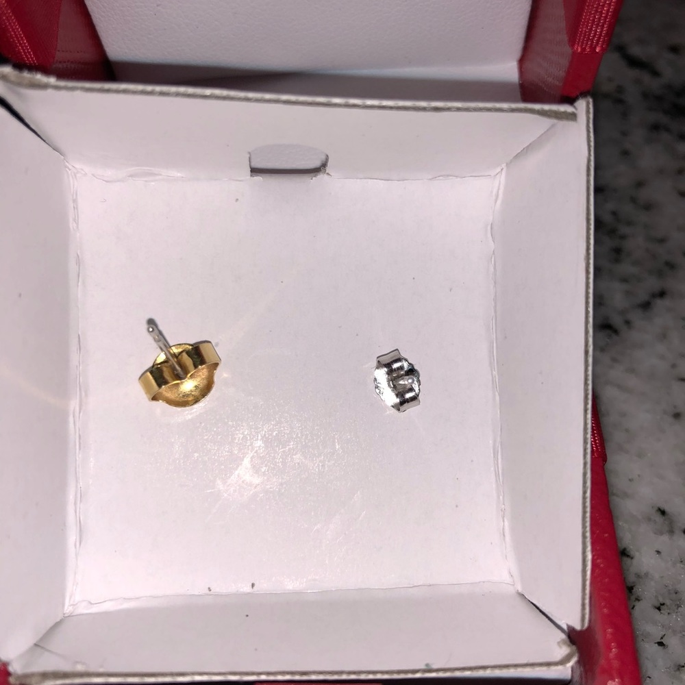 Trumiracle 3/8TTCW Diamond Stud Earrings - Picture 4 of 7